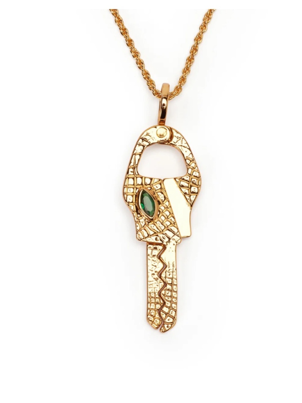 Thorne Dynasty Emerald Eye Key Clip